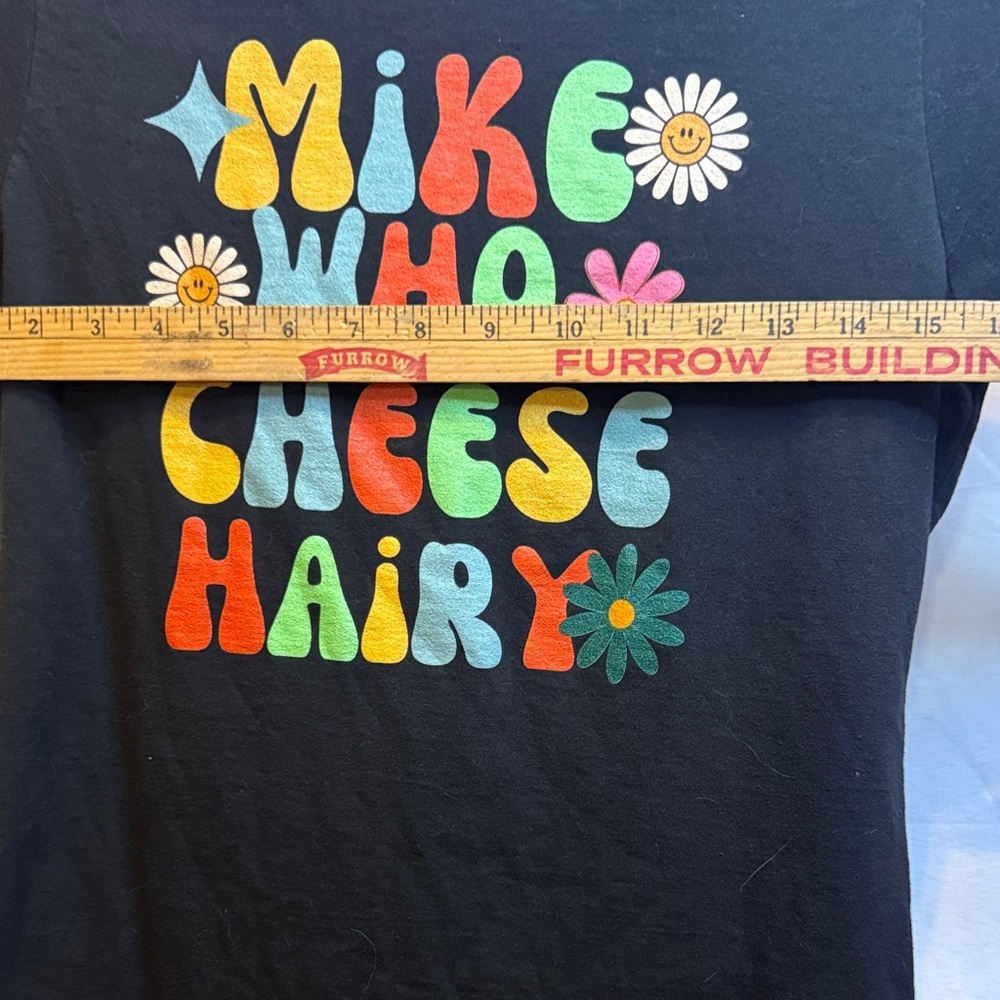 Port and Company Funny Black Tee with Vibrant Graphic - Picture 5 of 6